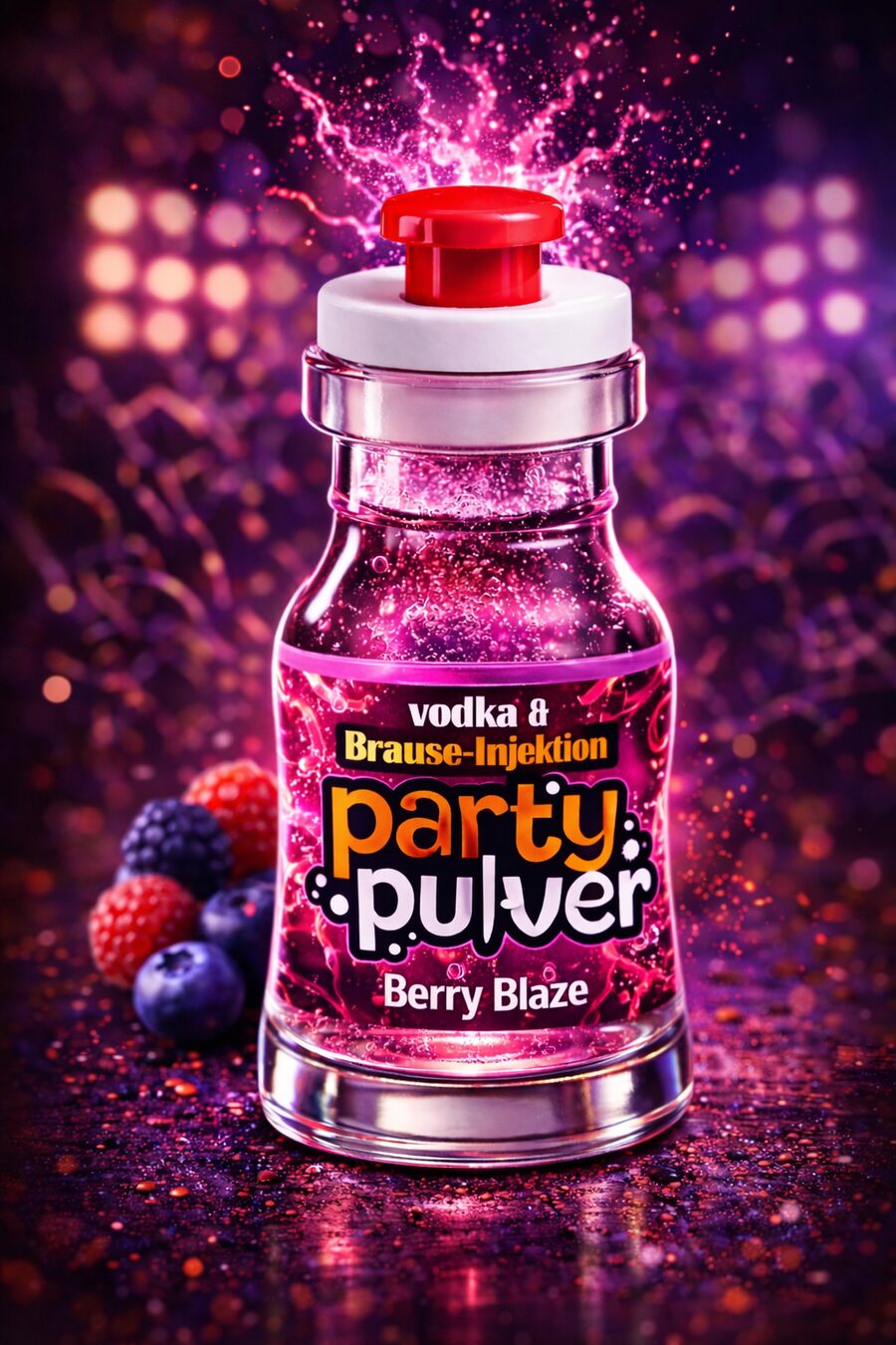 Partypulver Berry Blaze